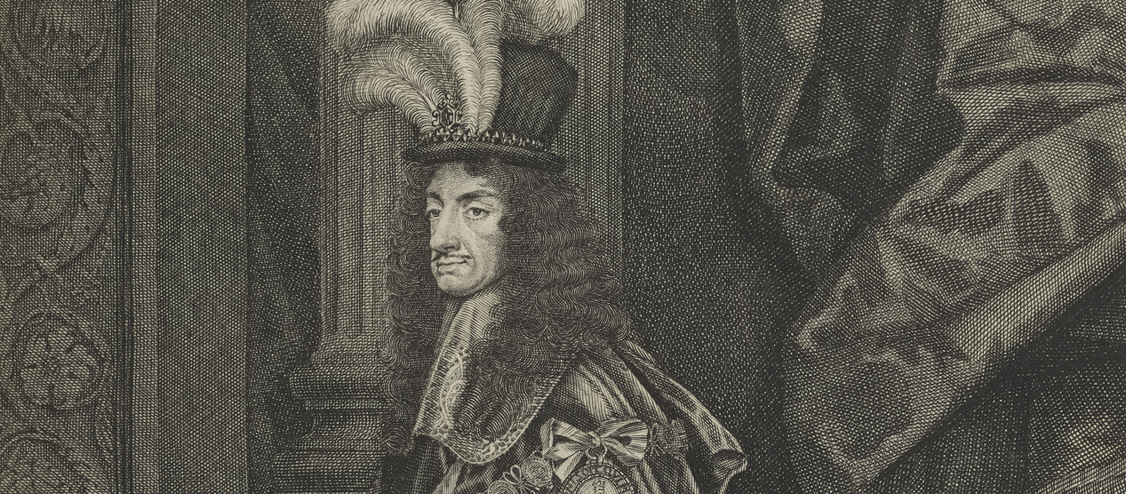 Engraving of King Charles II